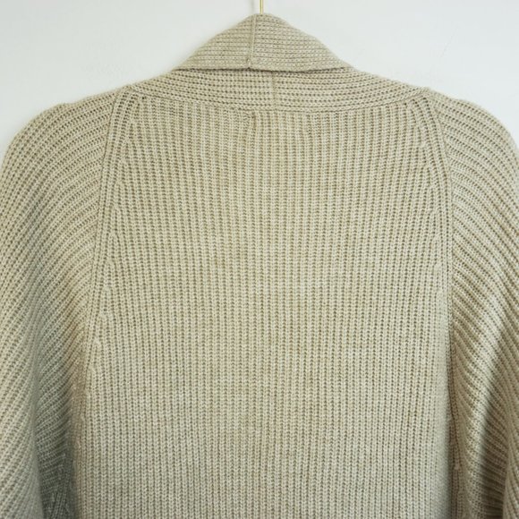 NEW Leith Dolman Sleeve Long Cardigan Oatmeal XS - Picture 8 of 9